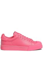 Marni baskets Dada Bumper en cuir - Rose - thumbnail