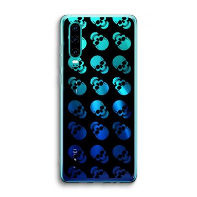 Musketon Skulls: Huawei P30 Transparant Hoesje