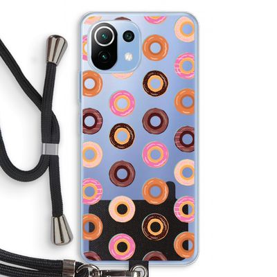 Donuts: Xiaomi Mi 11 Lite Transparant Hoesje met koord