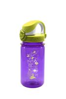 Nalgene On The Fly Kids Bottle - 0.35 Liter - Bpa Free - Transparant/Groen Kinder Drinkfles Paars/Groen 0,350 Nalgene On The Fly Kids Bottle - 0.35 Liter - Bpa Free - Transparant/Groen Kinder Drinkfles Paars/Groen 0,350