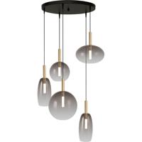 Masterlight 5L vide hanglampLido Ball goud met gold-fading glas - 2862-02-02-50-5-1234