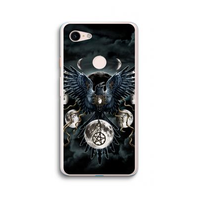 Sinister Wings: Google Pixel 3 XL Transparant Hoesje