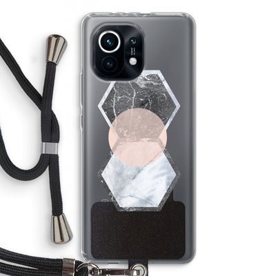 Creatieve toets: Xiaomi Mi 11 Transparant Hoesje met koord