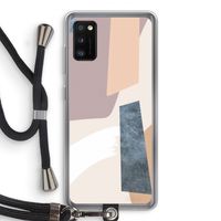 Luca: Samsung Galaxy A41 Transparant Hoesje met koord Luca: Samsung Galaxy A41 Transparant Hoesje met koord