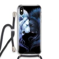 Brotherhood: iPhone XS Transparant Hoesje met koord