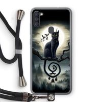 Moonlight Companions: Samsung Galaxy A11 Transparant Hoesje met koord