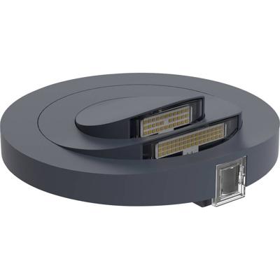 ECO-Light LED-Aussenwandleuchte MOOV 5137701118 Buitenlamp (wand) Energielabel: C (A - G) LED 7.8 W Grijs