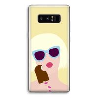 Ice cream: Samsung Galaxy Note 8 Transparant Hoesje