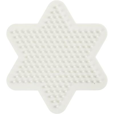 NABBI biobeads grondplaat, ster, afm 9,8x9,8 cm, medium, 1 stuk