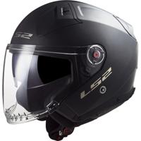 LS2 jethelm "of603 infinity ii" helmet of603 infi. ii solid xxl matt black
