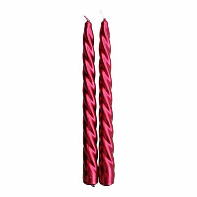 kaarsjes Magic Lights Decoratief Rood Ø 2 x 24 cm
