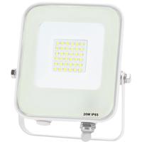 LED Bouwlamp 20W - Schijnwerper Helder Wit 6500K - Waterdicht IP65