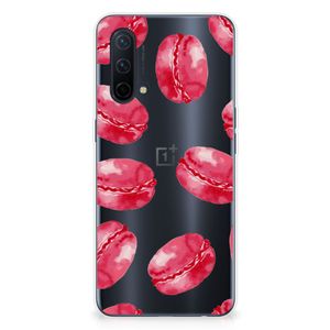 OnePlus Nord CE 5G Siliconen Case Pink Macarons