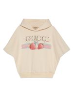 Gucci Kids x Peter Rabbit™ hoodie en coton - Tons neutres