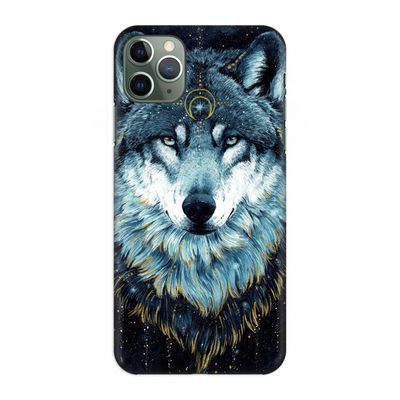 Darkness Wolf: Volledig geprint iPhone 11 Pro Max Hoesje
