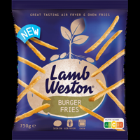 Lamb Weston Burger Fries 750g bij Jumbo