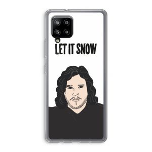 Let It Snow: Samsung Galaxy A42 5G Transparant Hoesje