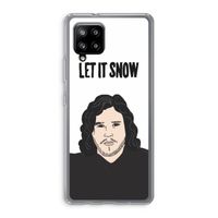Let It Snow: Samsung Galaxy A42 5G Transparant Hoesje Let It Snow: Samsung Galaxy A42 5G Transparant Hoesje
