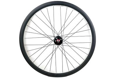 Santafixie 30mm Voorwiel - Zwart Santafixie 30mm Voorwiel - Zwart