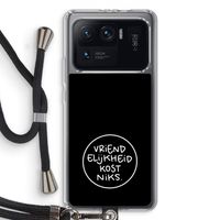 Vriendelijkheid: Xiaomi Mi 11 Ultra Transparant Hoesje met koord