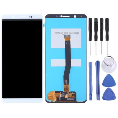 LCD-scherm en digitizer volledige assemblage voor vivo Y75/V7 (wit)
