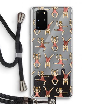 Gymboys: Samsung Galaxy S20 Plus Transparant Hoesje met koord