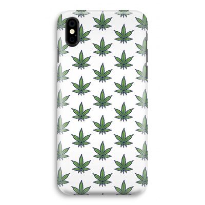 Weed: iPhone Xs Volledig Geprint Hoesje