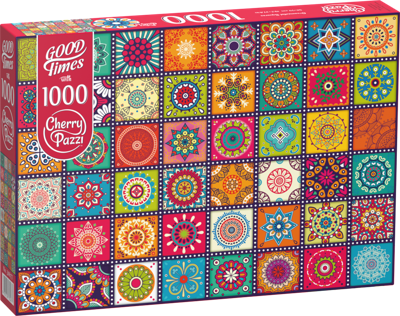 Ornamental Squares Puzzel 1000 Stukjes