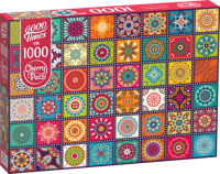 Ornamental Squares Puzzel 1000 Stukjes