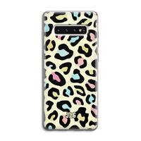 Leopard pattern: Samsung Galaxy S10 4G Transparant Hoesje