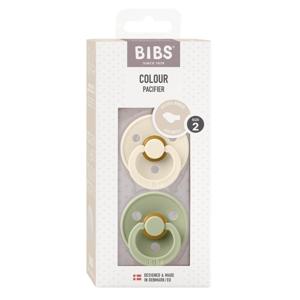 Bibs Fopspeen anatomical maat 2 ivory/sage