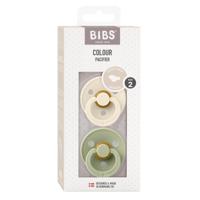 Bibs Fopspeen anatomical maat 2 ivory/sage