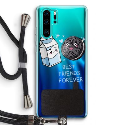 Best Friend Forever: Huawei P30 Pro Transparant Hoesje met koord