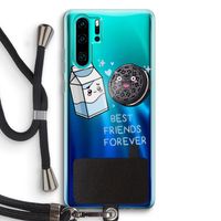 Best Friend Forever: Huawei P30 Pro Transparant Hoesje met koord