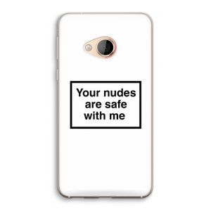 Safe with me: HTC U Play Transparant Hoesje