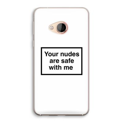 Safe with me: HTC U Play Transparant Hoesje