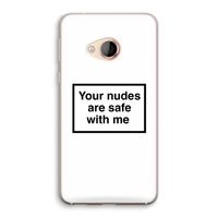 Safe with me: HTC U Play Transparant Hoesje