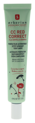 Erborian CC Red Correct Automatic Perfector SPF25 BB & CC Crème 45 ml Dames