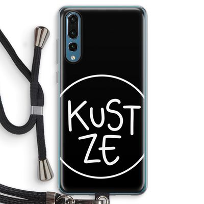 KUST ZE: Huawei P20 Pro Transparant Hoesje met koord