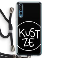 KUST ZE: Huawei P20 Pro Transparant Hoesje met koord