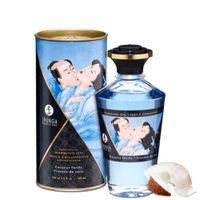 Shunga -Verwarmende Massage Olie 100ml met smaak