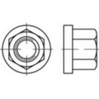 TOOLCRAFT 138183 Zeskantmoeren met flens M30 DIN 6331 Staal Galvanisch verzinkt 1 stuk(s)