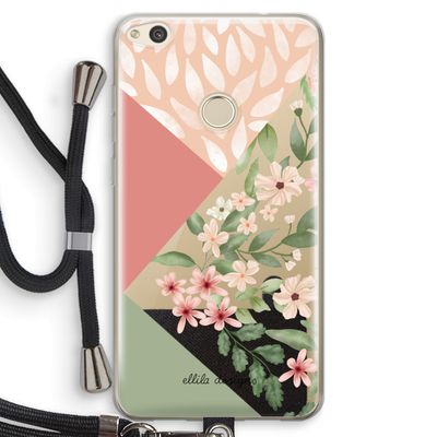 Sweet heaven geometrics: Huawei Ascend P8 Lite (2017) Transparant Hoesje met koord