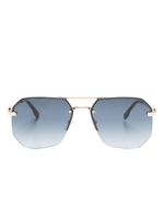 DSQUARED2 EYEWEAR lunettes de soleil Hype à monture pilote - Noir