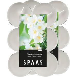 Maxi Geurtheelichtjes/waxinelichtjes - 24x - Spiritual Jasmin - 10 branduren