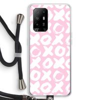 XOXO: Oppo A95 5G Transparant Hoesje met koord XOXO: Oppo A95 5G Transparant Hoesje met koord