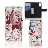 Hoesje Samsung Galaxy A41 Watercolor Flowers