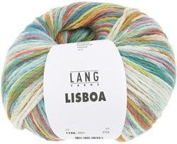 Lang Yarns Lisboa 0003 Lichtgroen/Roze/Oranje/Aqua