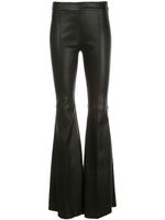 Rosetta Getty pantalon à coupe évasée - Noir - thumbnail