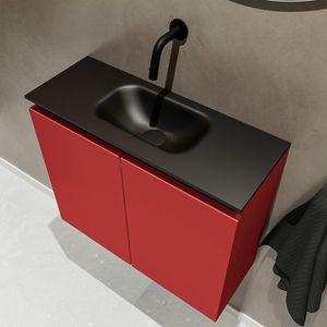 Mondiaz Ture 60cm toiletmeubel fire met wastafel urban midden geen kraangat